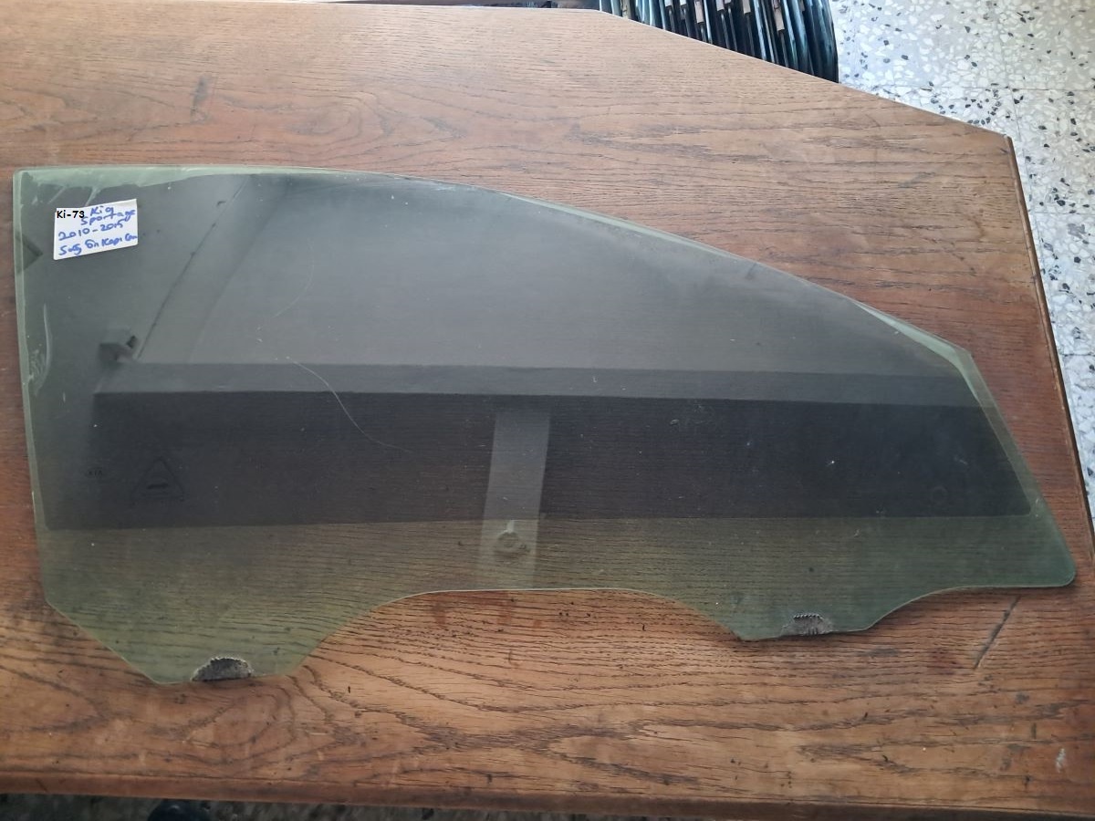 Kia	Sportage	Sağ Ön Kapı Camı	2010-2015	(Stok Kodu:	Ki-73)