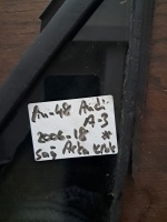 Audi	A-3	Sağ Arka Kelebek Camı 	2006-2018	(Stok Kodu:	Au-48)