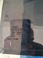 Audi	A-3	Sol Arka Kapı Camı	2012-2020	(Stok Kodu:	Au-30)