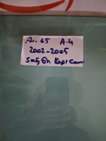 Audi	A-4	Sağ Ön Kapı Camı	 2002-2005	(Stok Kodu:	Au-65)