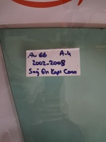Audi	A-4	Sağ Ön Kapı Camı	 2002-2005	(Stok Kodu:	Au-66)