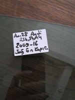 Audi	A-4	Sağ Ön Kapı Camı	2009-2016	(Stok Kodu:	Au-28)