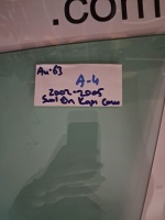 Audi	A-4	Sol Ön Kapı Camı	 2002-2005	(Stok Kodu:	Au-63  )