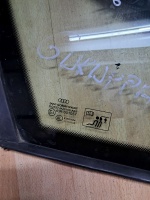 Audi	A 6	Sağ Arka Kelebek Camı 	2020-	(Stok Kodu:	A-18)