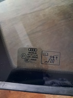 Audi	A-6	Sol Arka Kelebek Camı 	2019-2022	(Stok Kodu:	Au-43)