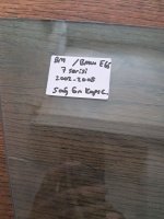 BMW	E-65	2002-2008	Sağ Ön Kapı Camı	(Stok Kodu:	Bm-24)