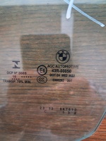 BMW F-10 2011-2016 Sol Ön Kapı Camı (Stok Kodu: Bm-3)