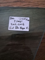 BMW	F-10	2012-2016	Sol Ön Kapı Camı	(Stok Kodu:	Bm-9)