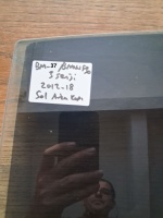 BMW	F-30	2010-2016	Sol Arka Kapı Camı	(Stok Kodu:	Bm-37)