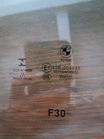 BMW	F-30	2012-2018	Sol Ön Kapı Camı	(Stok Kodu:	Bm-8)