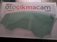 Citroen	C-2 	Sağ Ön Kapı Camı	2003-2008	(Stok Kodu:	Ci-134)