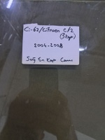 Citroen	C-2 	Sağ Ön Kapı Camı	2004-2008	(Stok Kodu:	Ci-62)