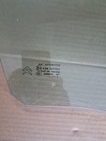 Citroen 	C-3 	Sağ Ön Kapı Camı	2009-	(Stok Kodu:	Ci-64)