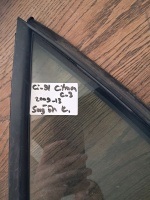 Citroen 	C-3 	Sağ Ön Kelebek Camı	2009-2013	(Stok Kodu:	Ci-91)