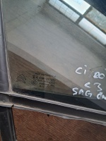 Citroen 	C-3 	Sağ Ön Kelebek Camı	2009-2013	(Stok Kodu:	Ci-99)