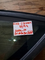 Citroen C-4 coupe Sol Arkayan Camı 2004-2010 (Stok Kodu:Ci-117)