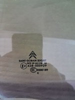 Citroen 	C-4	Sağ Ön Kapı Camı 2004-2014	(Stok Kodu: Ci-51) 