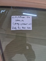 Citroen 	C-4	Sağ Ön Kapı Camı 2004-2014	(Stok Kodu: Ci-51) 