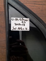 Citroen 	C-4 	Sol Arka Kelebek Camı	2010-2018	(Stok Kodu:	Ci-84)