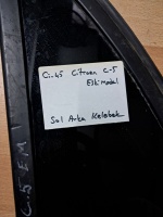 Citroen	C-5 (Eski Model)	 Sol Arka Kelebek 	2001-2008	(Stok Kodu:	Ci-45)