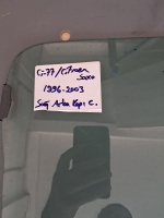 Citroen 	Saxo	Sağ Arka Kapı Camı	1996-2003	(Stok Kodu:	Ci-77)