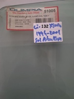 Citroen	Xsara 	Sol Arka Kapı Camı	1994-2001	(Stok Kodu:	Ci-132)