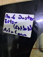 Dacia	Duster	Arka Cam 	2010-	(Stok Kodu:	Da-6)