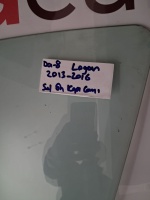 Dacia Logan 2013-2016 Sol Ön Kapı Camı (Stok Kodu: Da-8)