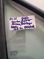 Fiat Doblo 2021- Sağ Ön Kelebek Camı (Stok Kodu: Fi-35) 