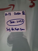 Fiat Doblo 3 2010-2023 Sağ Ön Kapı Camı (Stok Kodu: Fi-33) 