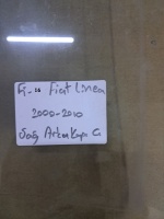 Fiat	Linea 	2000-2010	Sağ Arka Kapı Camı	(Stok Kodu:	Fi-16)