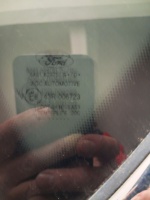 Ford	Fiesta 	Sol Arka Kelebek Camı	2008-2012	(Stok Kodu:	Fo-44)