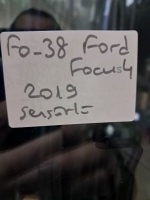 Ford	Focus IV	Sensörlü ön cam	2019-	(Stok Kodu:	Fo-38)