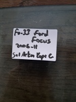 Ford	Focus 	Sol Arka Kapı Camı	2006-2011	(Stok Kodu:	Fo-33)