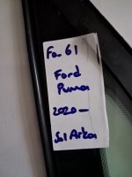 Ford Puma 2020- Sol Arka Kelebek Camı (Stok Kodu: Fo-61)