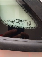 Ford	Puma	Sol Arka Kelebek Camı	2018-2023	(Stok Kodu:	Fo-43)