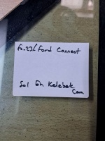 Ford 	Transit Connect	Sol Ön Kelebek Camı		(Stok Kodu:	Fo-23)