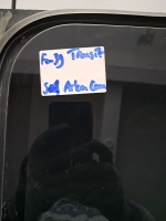 Ford	Transit	Sol Arka Sürgü Camı		(Stok Kodu:	Fo-39)