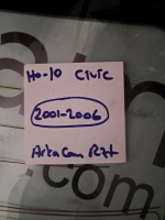 Honda Civic 2002-2006 Arka Cam (Stok Kodu: Ho-10)