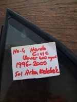 Honda Civic Sol Arka Kelebek Camı 1996-2000 (Stok Kodu: Ho-4)