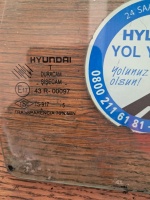 Hyundai	Accent Admire	2000-2005	Sağ Arka Kelebek Camı	(Stok Kodu:	Hy-65)