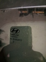 Hyundai Bayon 2021- Sağ Arka Kelebek Camı (Stok Kodu:  Hy-125)