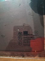 Hyundai 	Getz	2002-2011	Sol Arka Kelebek Camı	(Stok Kodu:	Hy-57)