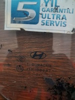 Hyundai 	i-20 	2008-2014	Sağ Arka Kelebek Camı	(Stok Kodu:	Hy-86)