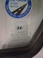 Hyundai i-20 2009-2014 Sol Arka Kelebek Cam (Stok Kodu: Hy-98)