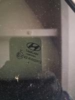 Hyundai i-20 2018-2025 Sol Arka Kelebek Camı (Stok Kodu: Hy-107)