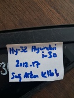 Hyundai 	i-30	2012-2017	Sağ Arka Kelebek Camı	(Stok Kodu:	Hy-32)