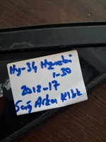 Hyundai 	i-30	2012-2017	Sağ Arka Kelebek Camı	(Stok Kodu:	Hy-34)