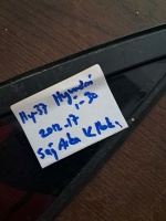 Hyundai 	i-30	2012-2017	Sağ Arka Kelebek Camı	(Stok Kodu:	Hy-37)