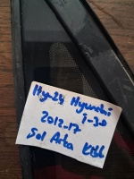 Hyundai	   i-30	2012-2017	Sol Arka Kelebek Camı	(Stok Kodu:	Hy-24)